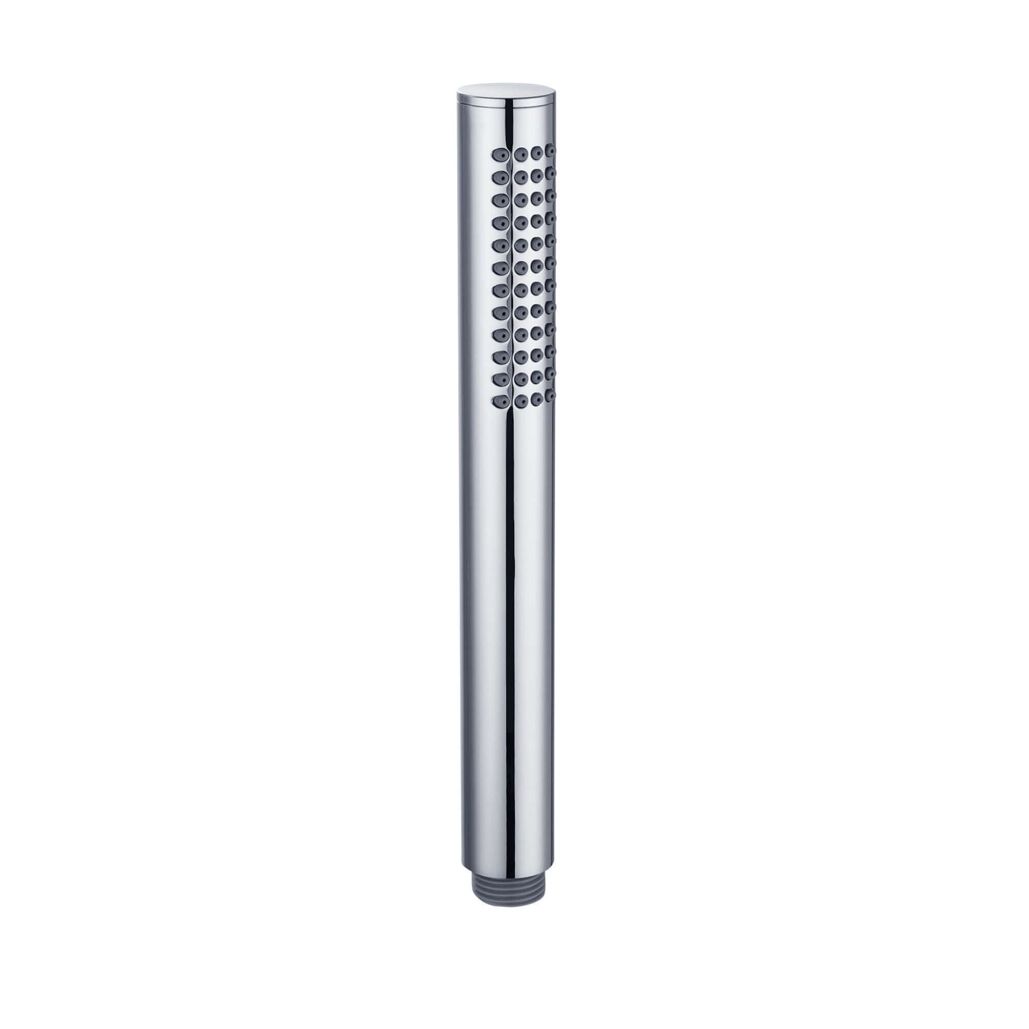 Buy Round pencil hand shower with rubber jets - chrome Online UK | HOUSE OF ENKI